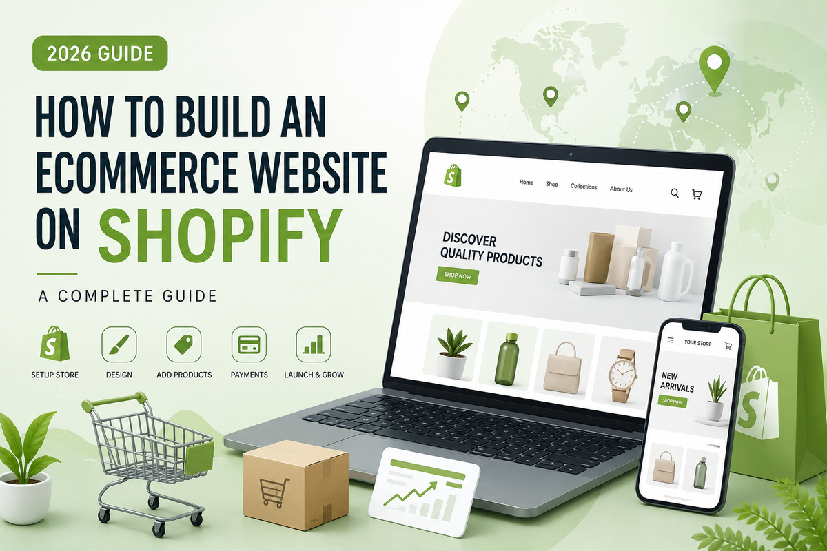 How to build an ecommerce website on Shopify in 2026 - a complete guide